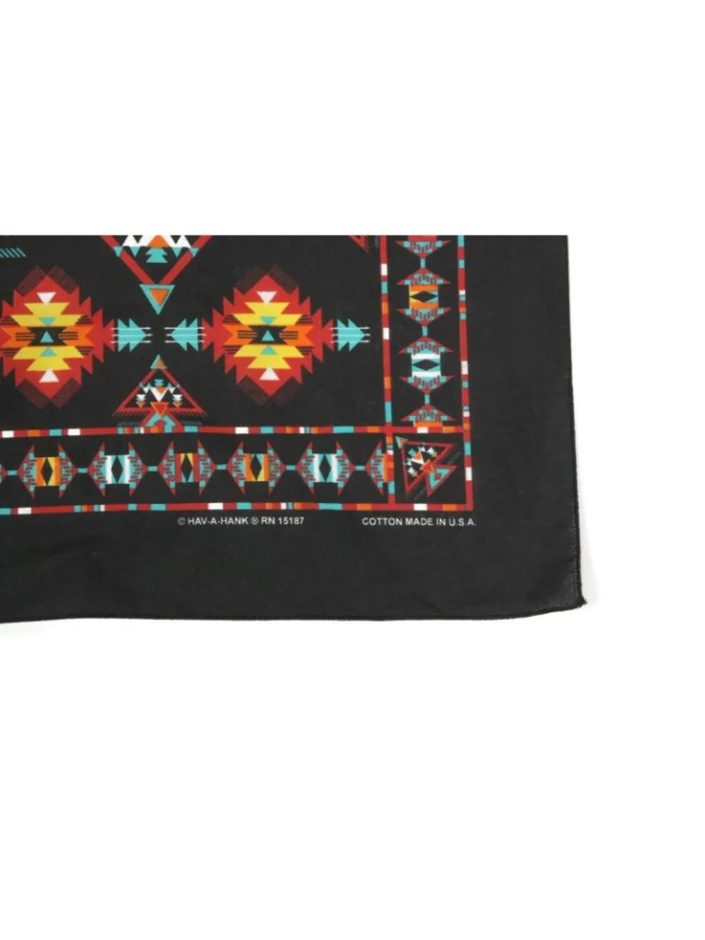 Vtg Southwestern Hav-A-Hank 1990s Bandana Native American USA Western Tribal 810